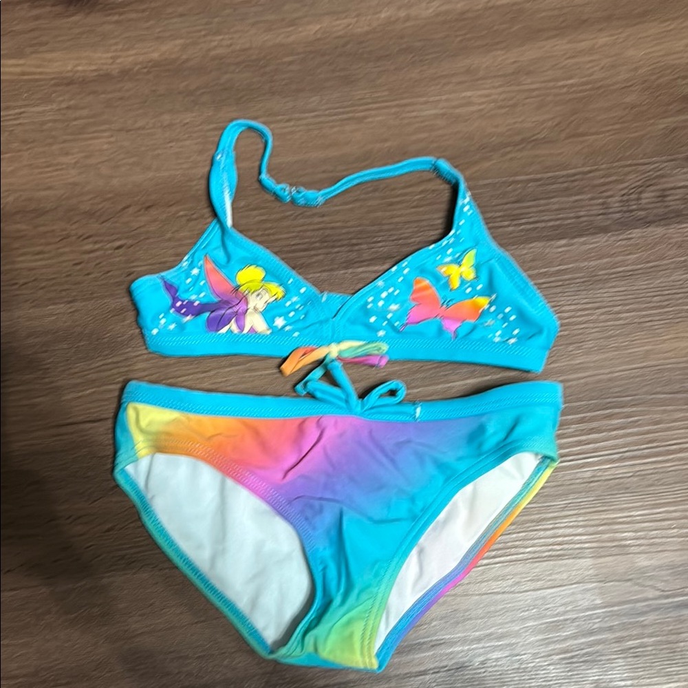 Kids Colorful Butterfly Bikini Set